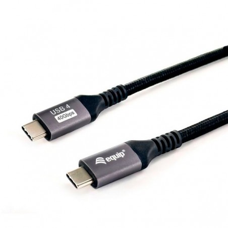 EQUIP USB 4 GEN 3 C TO C CABLE M/M 1.2M, 8K/60HZ 40GBPS PD3.