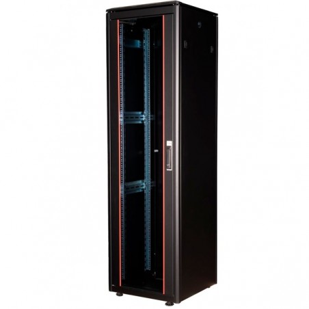 EQUIP SLIDING SHELF FOR 19" CABINETS 1U 600MM DEPTH BLACK