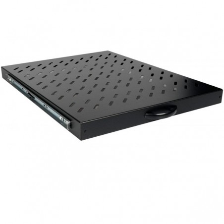 EQUIP SLIDING SHELF FOR 19" CABINETS 1U 800MM DEPTH BLACK