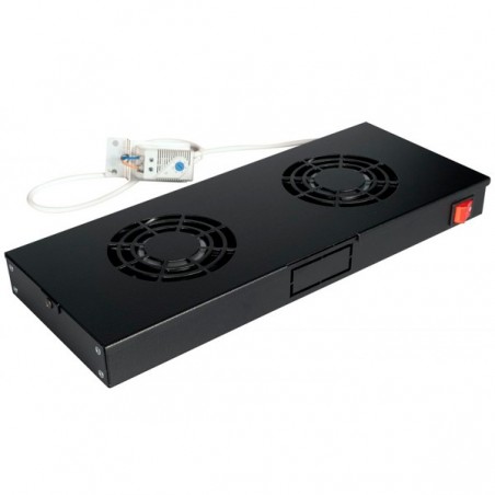 EQUIP FAN MODULE 2 FANS BLACK