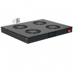 EQUIP FAN MODULE 4 FANS BLACK