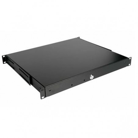 EQUIP LOCKABLE DRAWER 19´, 1U, RAL9005 BLACK