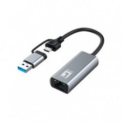 LEVEL ONE GIGABIT 2.5 RJ45 2 EM 1 USB-C/USB