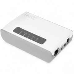 DIGITUS 2 PORTS USB2.0 WIRELESS PRINT SERVER 300MBPS