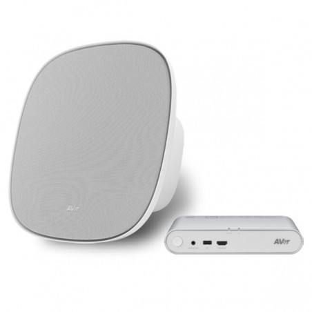 AVER FONE700 SYSTEM CEILING SPEAKERPHONE + CONNECTION HUB IN