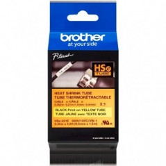 BROTHER FITA TUBO TERMO RETRATIL 9MMX1.5M PRETO/AMARELO