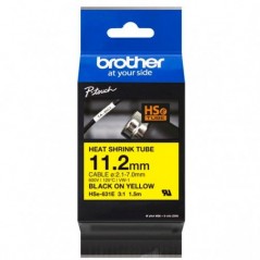 BROTHER FITA TUBO TERMO RETRATIL 11,2MMX1,5M PRETO/AMARELO