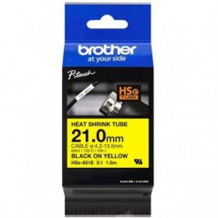 BROTHER FITA TUBO TERMO RETRATIL 21MMX1.5M PRETO/AMARELO