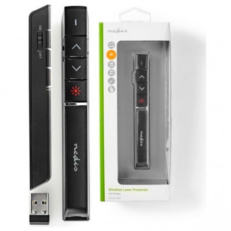 NEDIS PRESENTER LASER RANGE UP 100 M | WIRELESS RANGE UP TO: