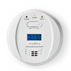NEDIS ALARME MONOXIDO DE CARBONO BATTERY LIFE UP TO 5 YEAR W