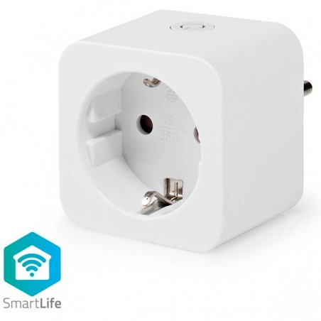 NEDIS WIFI SMARTLIFE PLUG POWER METER 3680W TYPE F ANDROID &