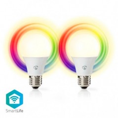 NEDIS WIFI SMARTLIFE LED BULB E27 806 lm 9W RGB ANDROID & IO