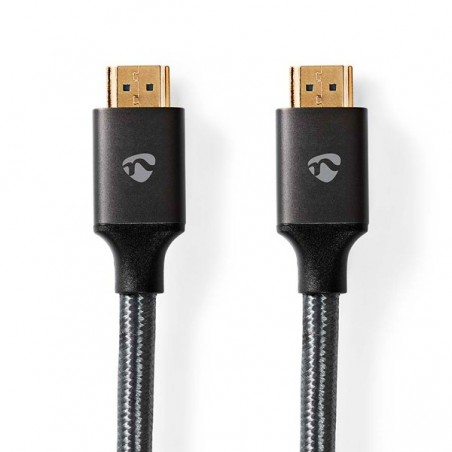 NEDIS CABO HDMI ULTRA HIGH SPEED 8K@60Hz GREY 2,0MT