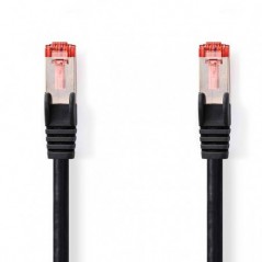 NEDIS CAT6 CABLE S/FTP RJ45 MALE RJ45 MALE 10.0M LSZH BLACK
