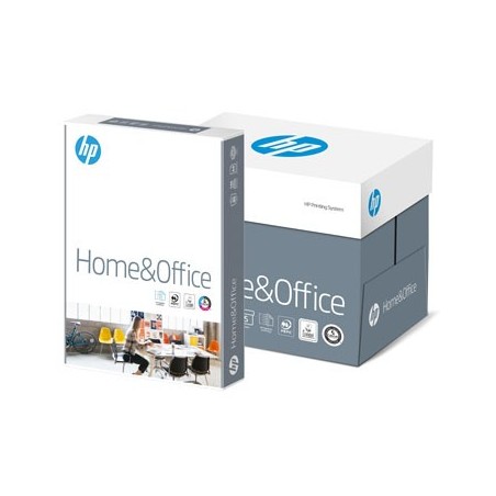 Papel Fotocopia A4 080gr HP Home Office 5x500fls