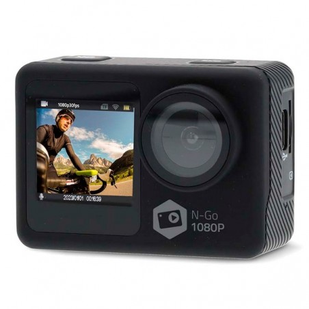 NEDIS ACTION CAMERA 1080p 30fps COM LCD DUPLO / WIFI WATERPR