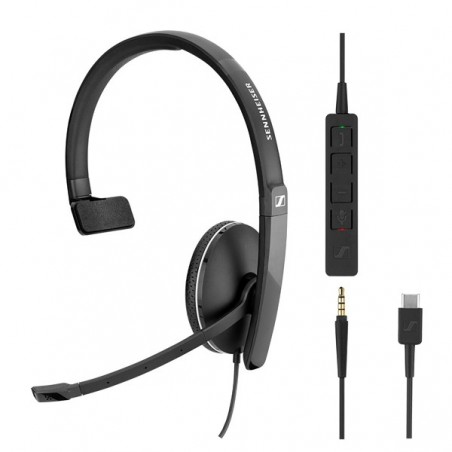 SENNHEISER EPOS HEADSET ADAPT MONO SC 135 USB-C II + JACK 3.