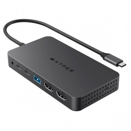TARGUS HYPER DOCK 4K USB-C 2xHDMI 2xUSB-C 1xUSB3 1xJACK3.5 P