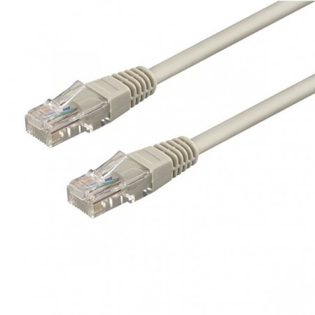 WP RACK CHICOTE PATCH CABLE CAT6 U-UTP AWG 26/7 CU GREY 0.5M