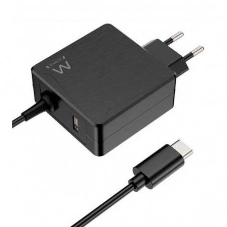 EWENT CARREGADOR PORTATIL USB-C + 1xUSB POWER DELIVERY 65W
