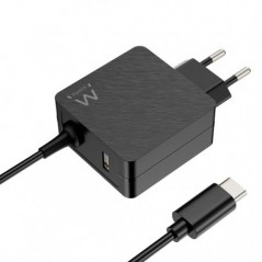 EWENT CARREGADOR PORTATIL USB-C + 1xUSB POWER DELIVERY 45W
