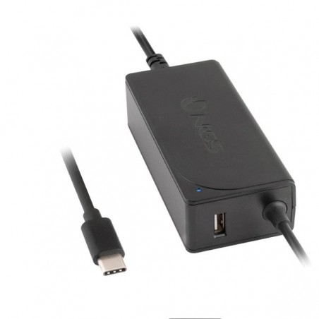 NGS CARREGADOR UNIVERSAL USB-C C/ PORTA USB 2A 65W