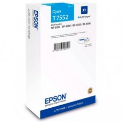 EPSON TINTEIRO AZUL XL T7552 WF-8590/8090/8010/8510