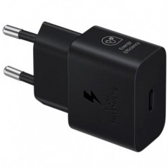 SAMSUNG ADAPTADOR CORRENTE S/ CABO 25W PRETO