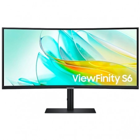 SAMSUNG MONITOR VIIEWFINITY 34" S6 S65UC USBC  WQHD KVM SWIT