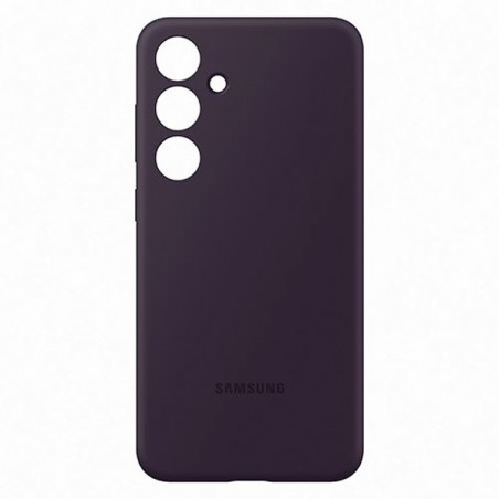 SAMSUNG CAPA DE SILICONE S24+ VIOLETA ESCURO