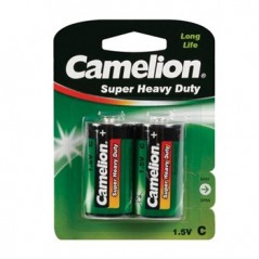 Pilha Zinc Carbon C / R14 1.5V  3200mAh(2un/bl) / Cabos e Ba