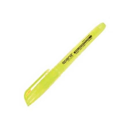 12un Marcador Fluorescente Epene EP10-0112 Amarelo-1un / Esc