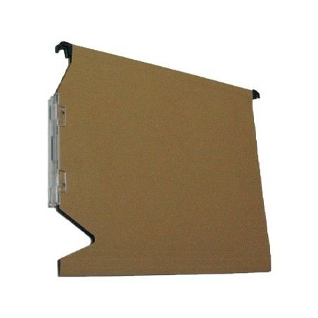 Capa Suspender c/Visor Vertical Kraft 330x275mm Pack50un