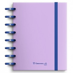 Caderno Inteligente A5 PP Ambar EcoSmart Liso Alfazema 1un