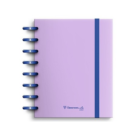 Caderno Inteligente A5 PP Ambar EcoSmart Liso Alfazema 1un