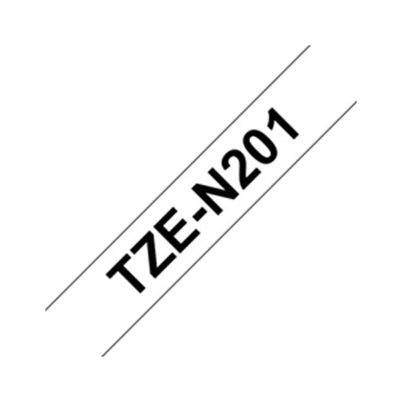 Fita Gravacao 03,5mmx8mts Branco/Preto Nao Laminada