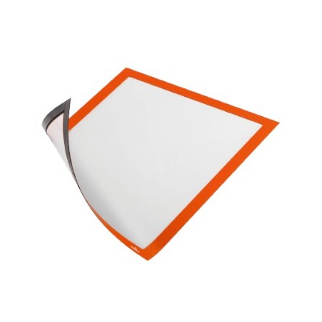 Bolsa Magnética A4 Laranja Duraframe 5un