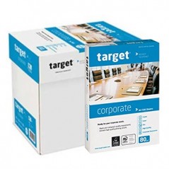 Papel Fotocopia A3 80gr Target (Corporate) 5x500 Folhas / Pa