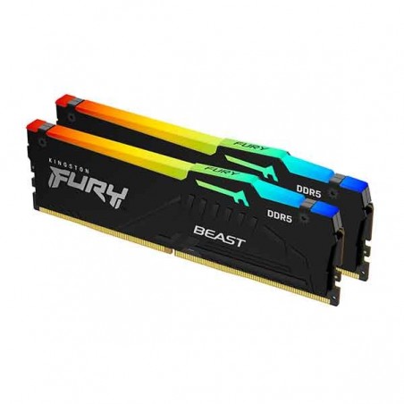 KINGSTON MEM 32GB 5600MT/S DDR5 CL40 DIMM (Kit of 2) FURY BE