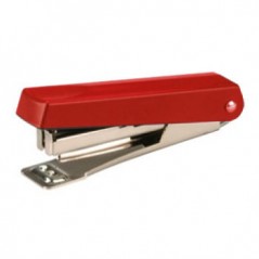 Agrafador Nº10 para 8 Folhas Eagle Vermelho / Escritorio e P