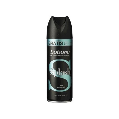 2un Desodorizante Spray Babaria Men Splash 200ml