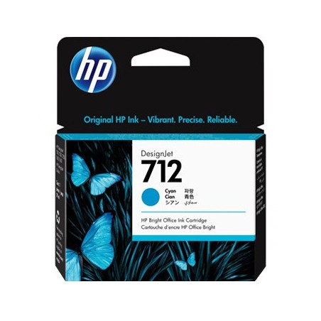 Tinteiro HP 712 Azul 3ED67A 29ml