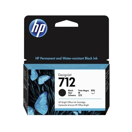 Tinteiro HP 712 Preto 3ED70A 38ml
