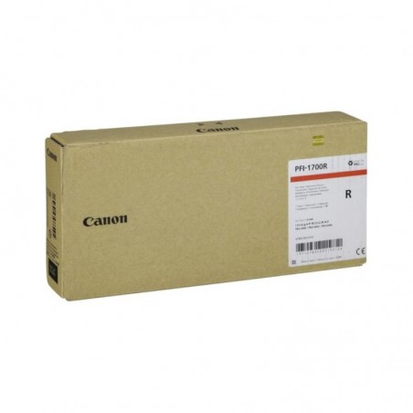 Tinteiro Canon PFI-1700 Vermelho 0783C001 700ml