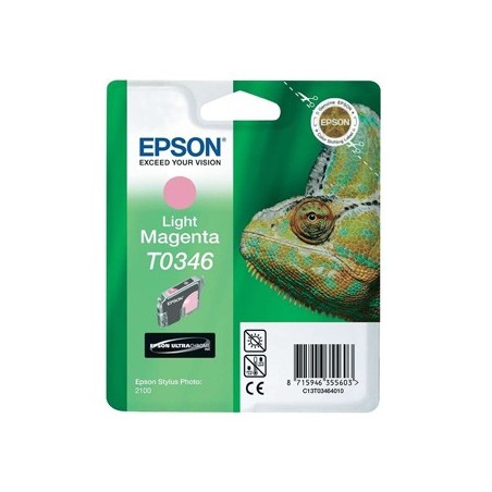 Tinteiro Epson T0346 Magenta Claro C13T03464020 17ml