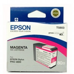 Tinteiro Epson T580A Magenta Vivido C13T580A00 80ml