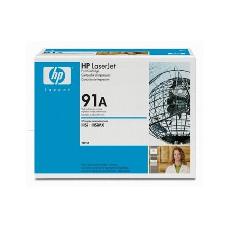 Toner HP 91A Preto 92291A 10250 Pág.