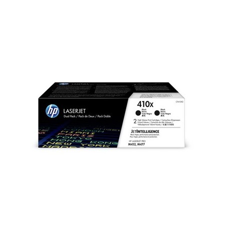 Pack Toners HP 410X Preto CF410XD 6500 Pág. 2un