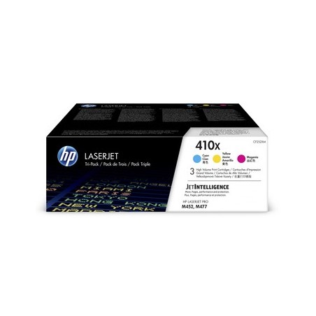 Pack Toners HP 410X 3 Cores CF252XM 5000 Pág.
