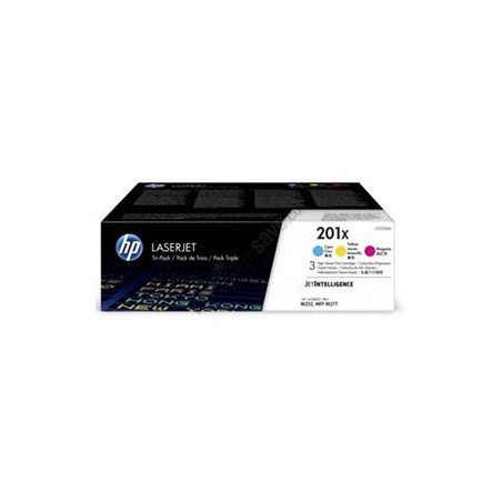Pack Toners HP  201X 3 Cores CF253XM 2300 Pág.